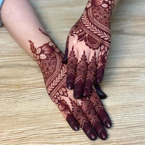 instant color mehndi