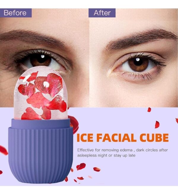 Ice Face Roller Silicone Facial Cube