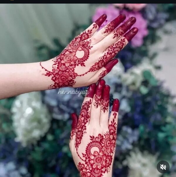 instant color mehendi