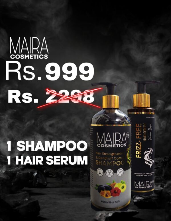 Hair Combo 999 | Shampoo 400ml and Serum 200ml