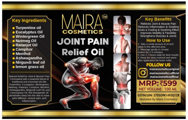 Joint Pain Relief Oil