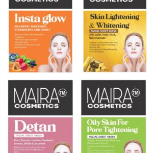 sheet mask witening oily glow